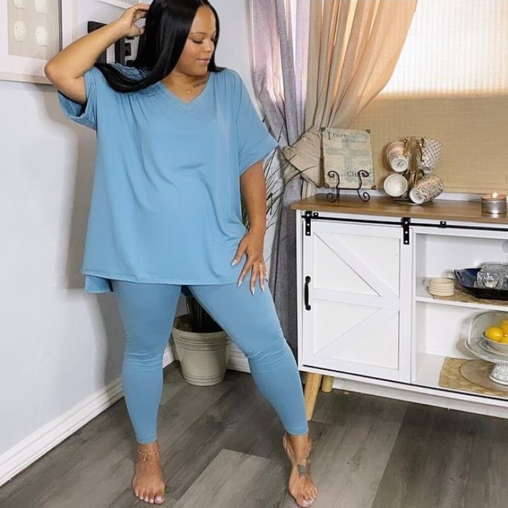 buttery soft pants lounge set